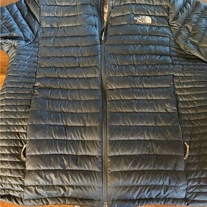 The North Face Navy and Light Gray Jacket